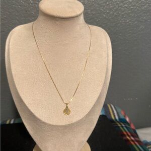 Saint Benedict Medal  (San Benito) Yellow Gold! W/chain